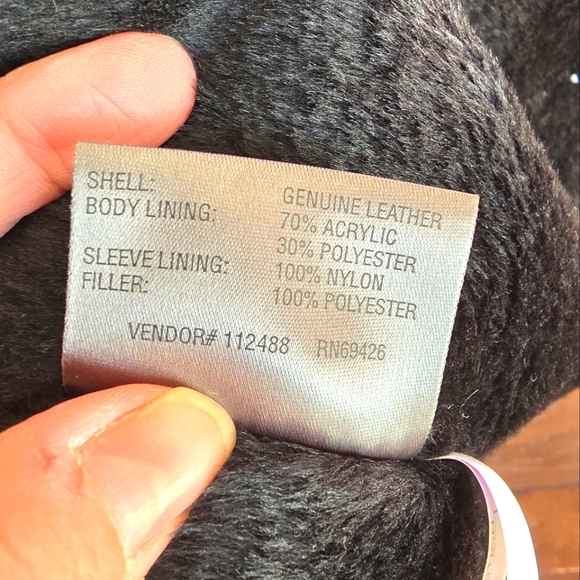 MEN'S WILSONS LEATHER/SUEDE JACKET - Picture 9 of 10